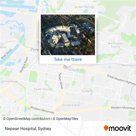 Penrith Station to Nepean Hospital .